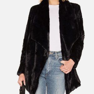 Jack by BB Dakota Warm Thoughts Faux Fur Jacket in Black